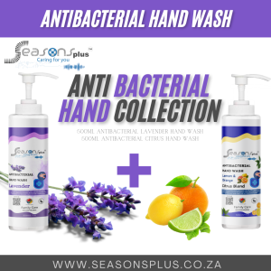 500ml Citrus Antibacterial Hand Wash + Lavender Hand Wash