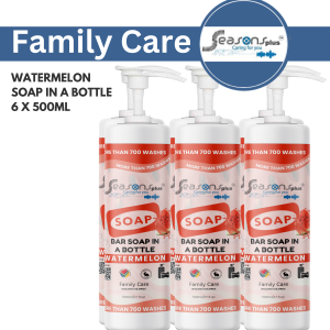 Bar Soap in a bottle Watermelon 6X500ML