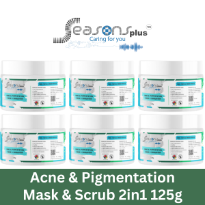Acne and Pigmentation Mask and Exfoliator 6's
